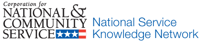The National Service Knowledge Network on the AmeriCorps Impact Suite