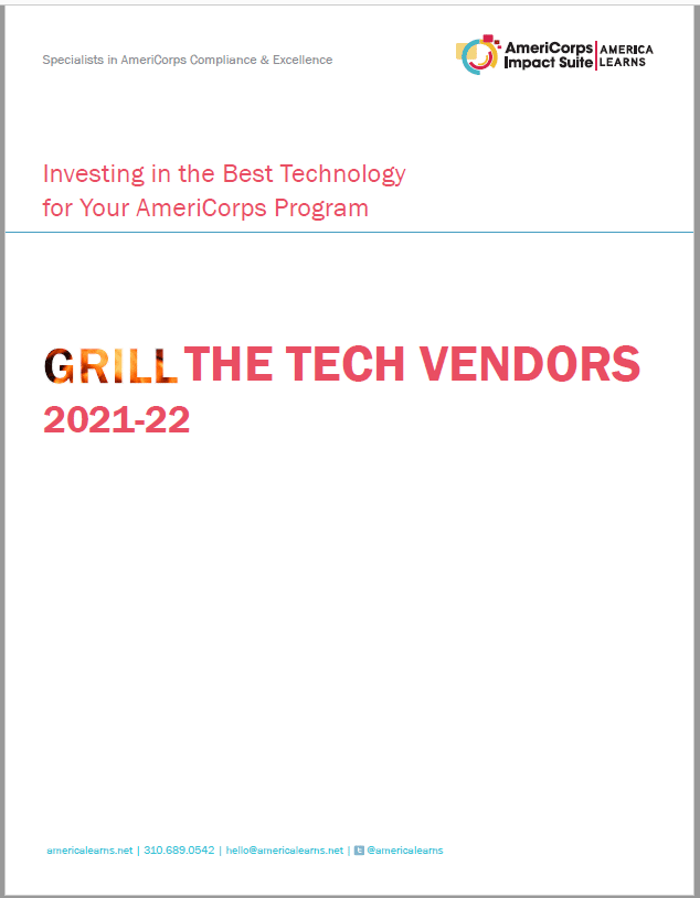 AmeriCorps Grill The Tech Vendors