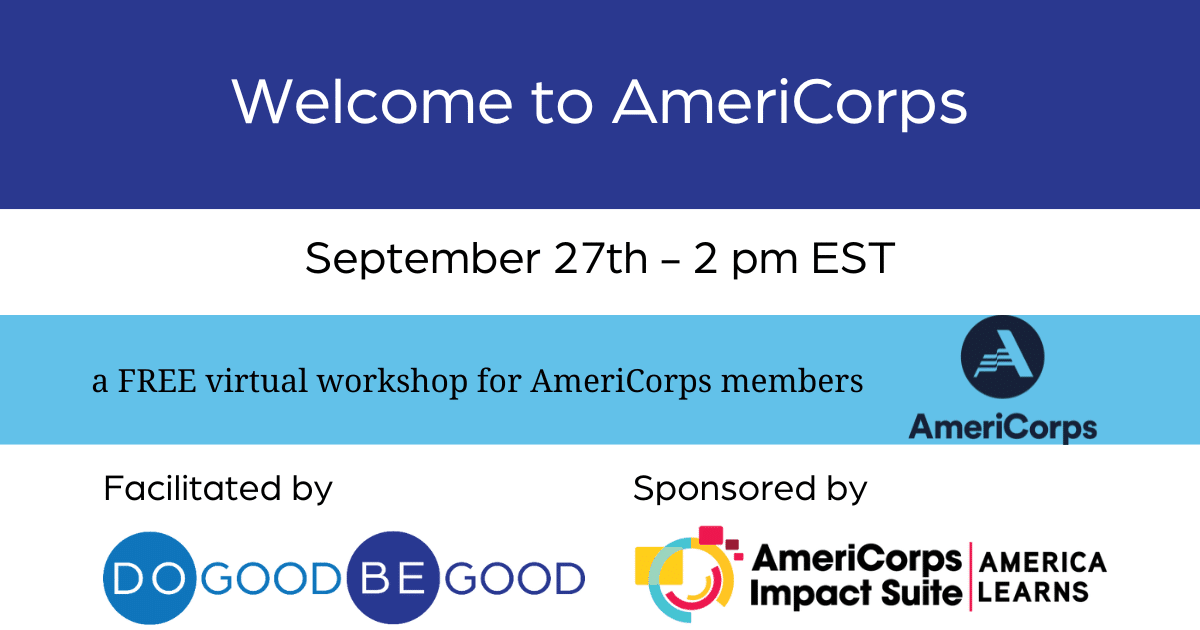 Welcome to AmeriCorps Free Workshop